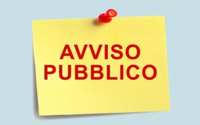 AVVISO PUBBLICO PER MANIFESTAZIONE DI INTERESSE 